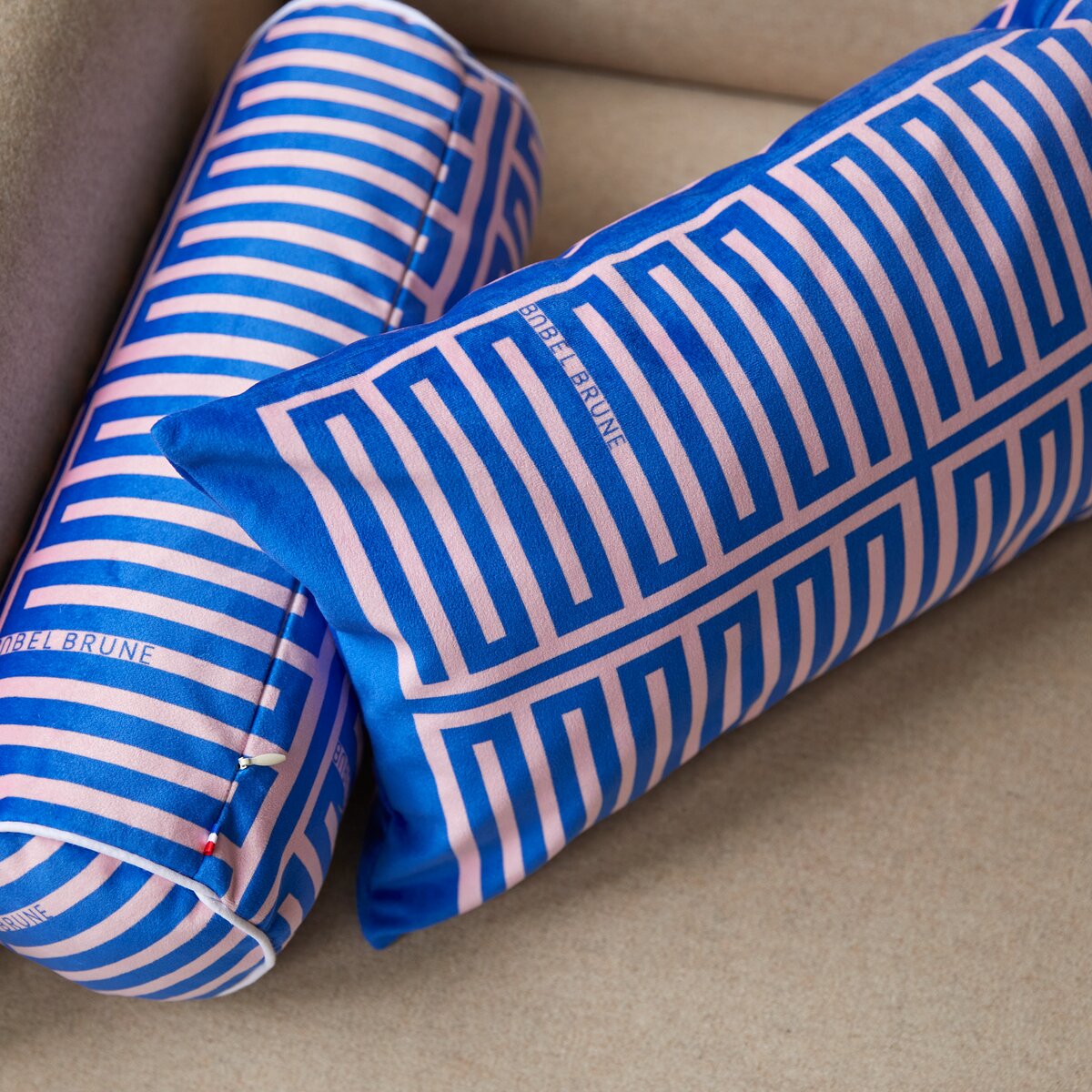 Elios - Cuscino francese 50 x 30 cm, Blue Elios - Cuscino francese 50 x 30 cm, Blue
