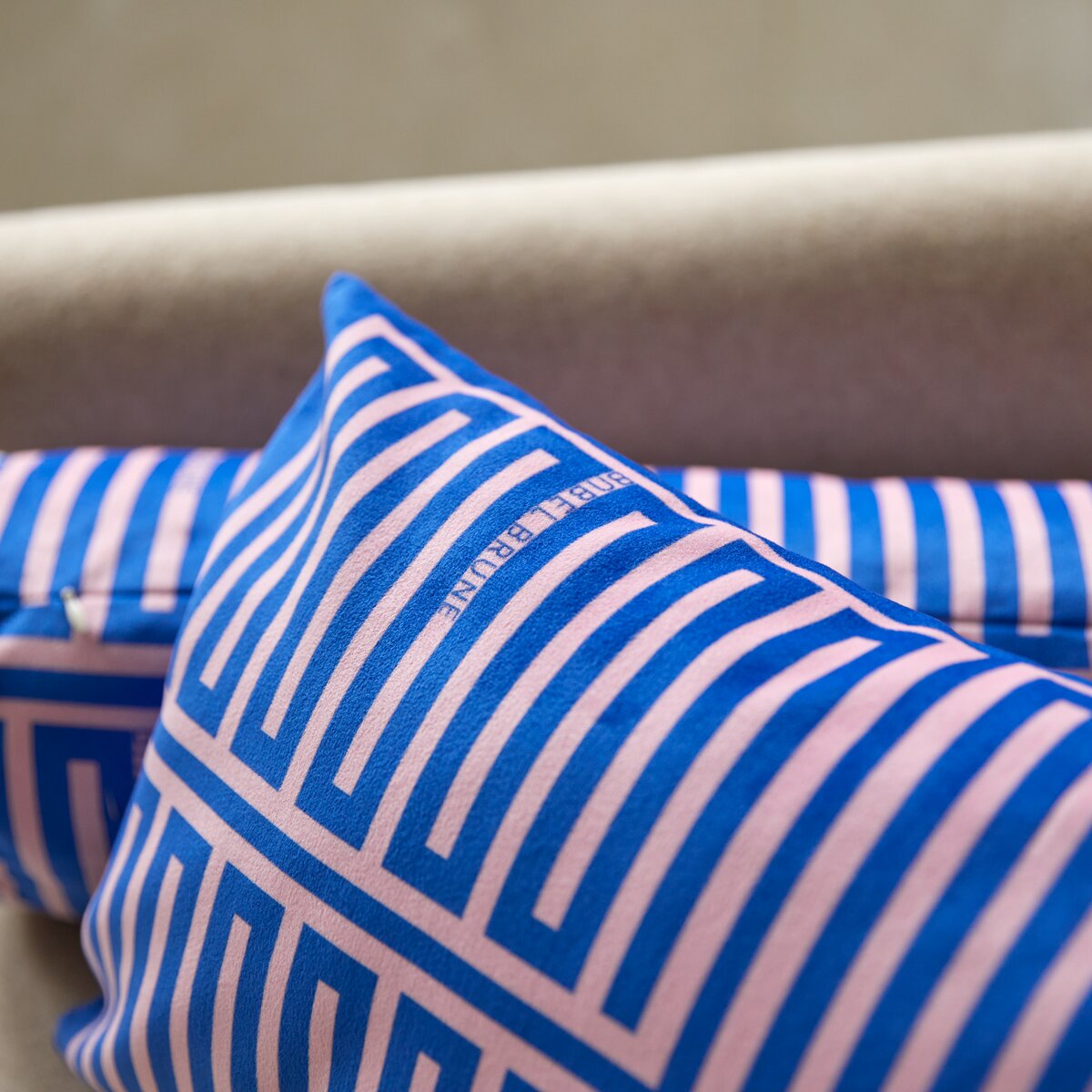 Elios - Cuscino francese 50 x 30 cm, Blue Elios - Cuscino francese 50 x 30 cm, Blue