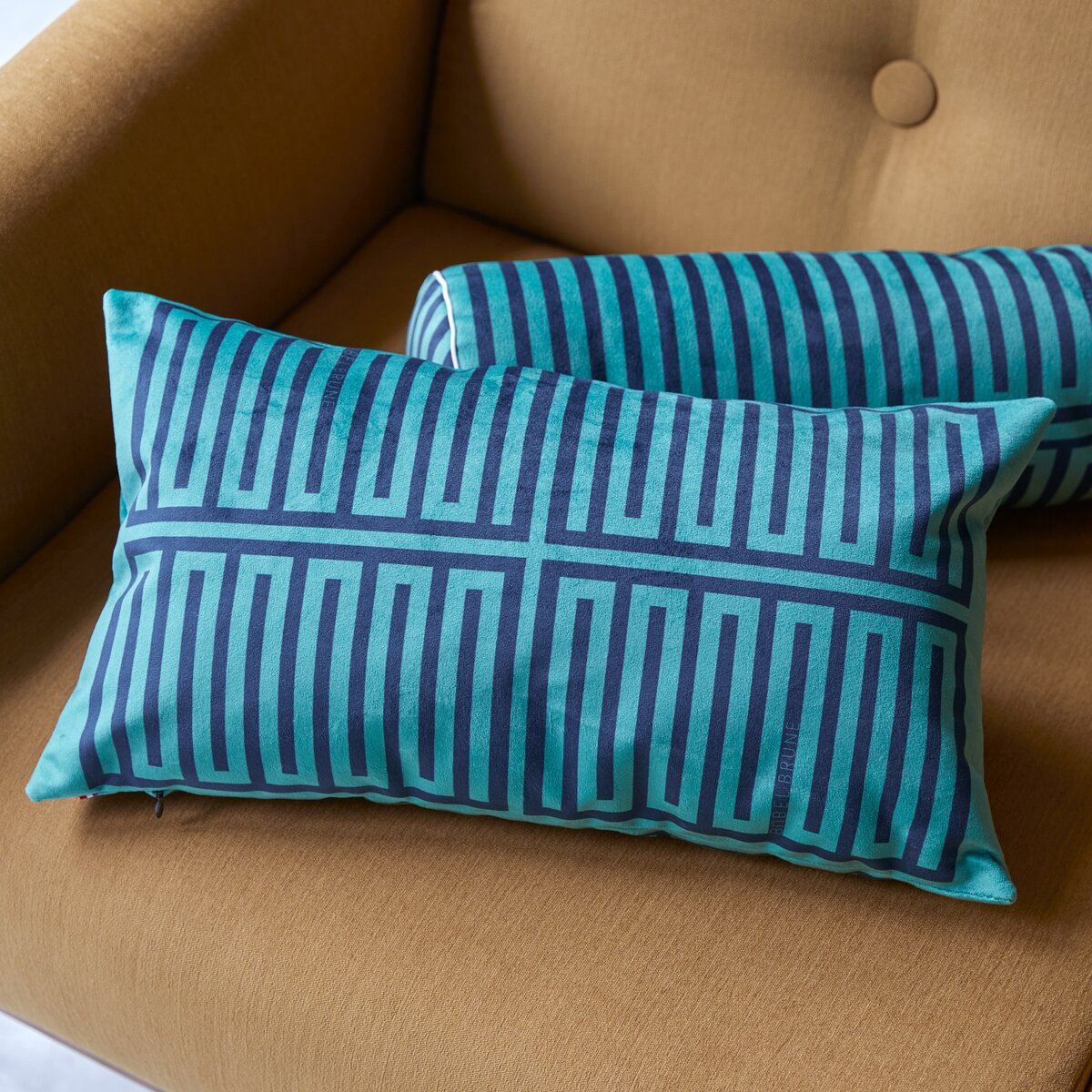 Elios - Cuscino francese 50 x 30 cm, Green Elios - Cuscino francese 50 x 30 cm, Green