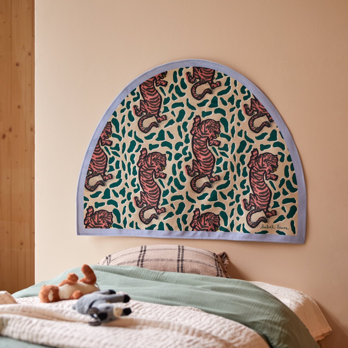 Féline - Tenture tête de lit française 90x70 cm Féline - Tenture tête de lit française 90x70 cm