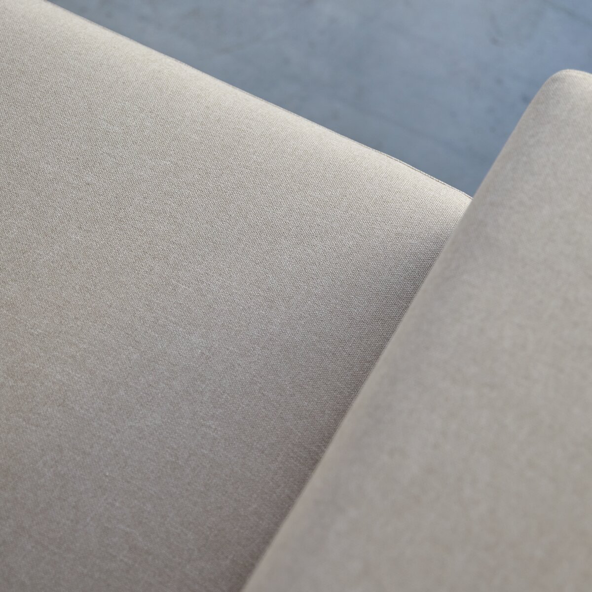 Lars - 3-Sitzer-Sofa mit ecrufarbenem Stoffbezug Lars - 3-Sitzer-Sofa mit ecrufarbenem Stoffbezug