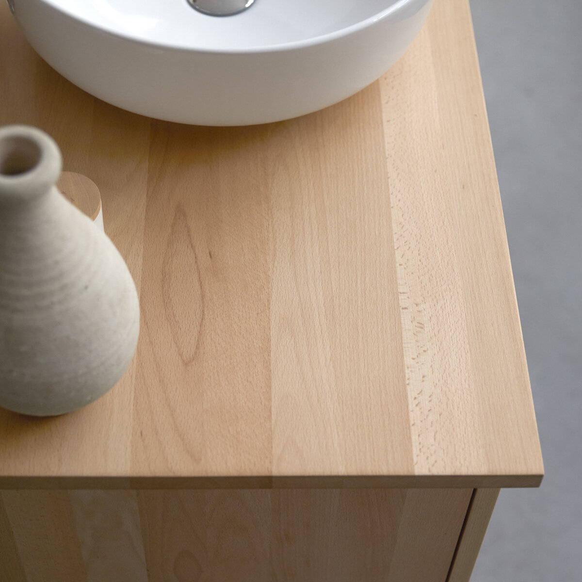 Soho - Mueble bajo lavabo de haya maciza 165 cm Soho - Mueble bajo lavabo de haya maciza 165 cm