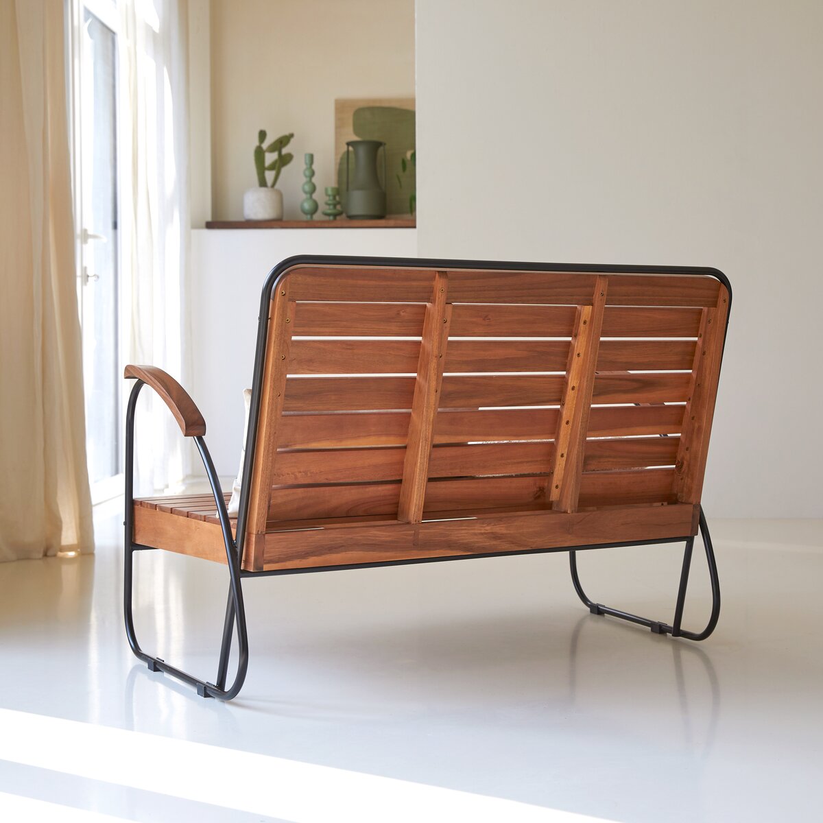 Key Wood - Komplettwohnzimmer aus massivem Akazienholz 4-teilig Key Wood - Komplettwohnzimmer aus massivem Akazienholz 4-teilig