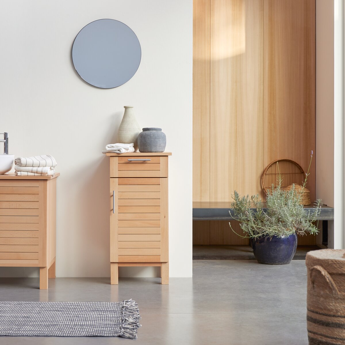 Soho - Mueble bajo de haya maciza Soho - Mueble bajo de haya maciza