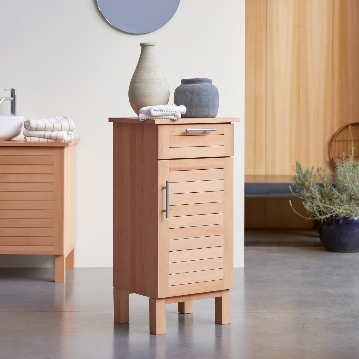 Soho - Mueble bajo de haya maciza Soho - Mueble bajo de haya maciza