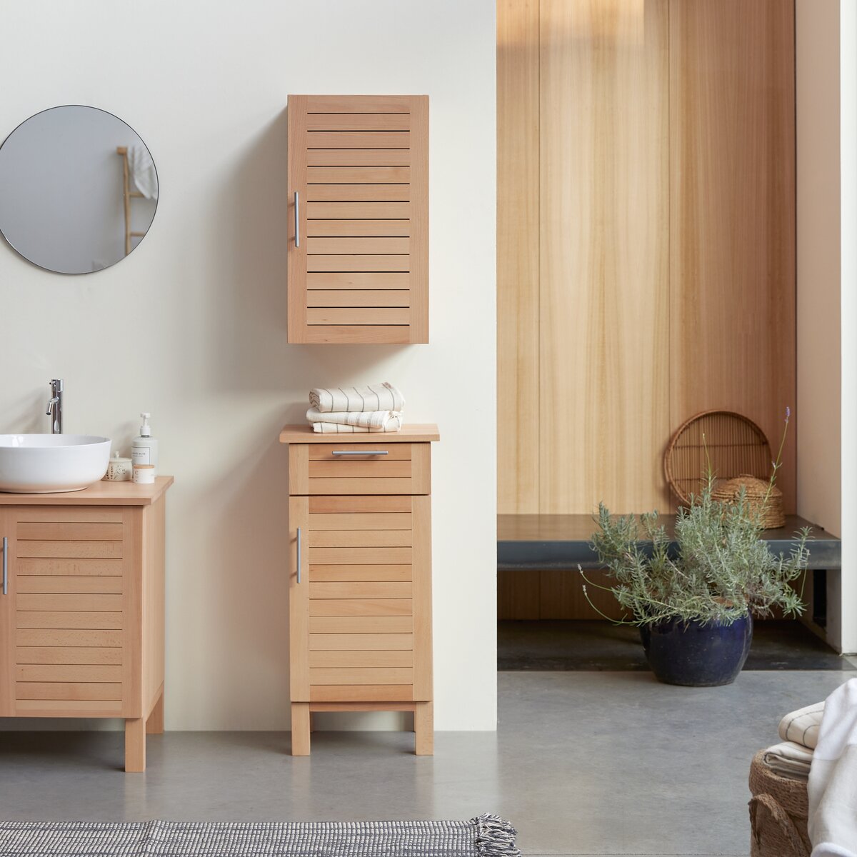 Soho - Mueble bajo de haya maciza Soho - Mueble bajo de haya maciza