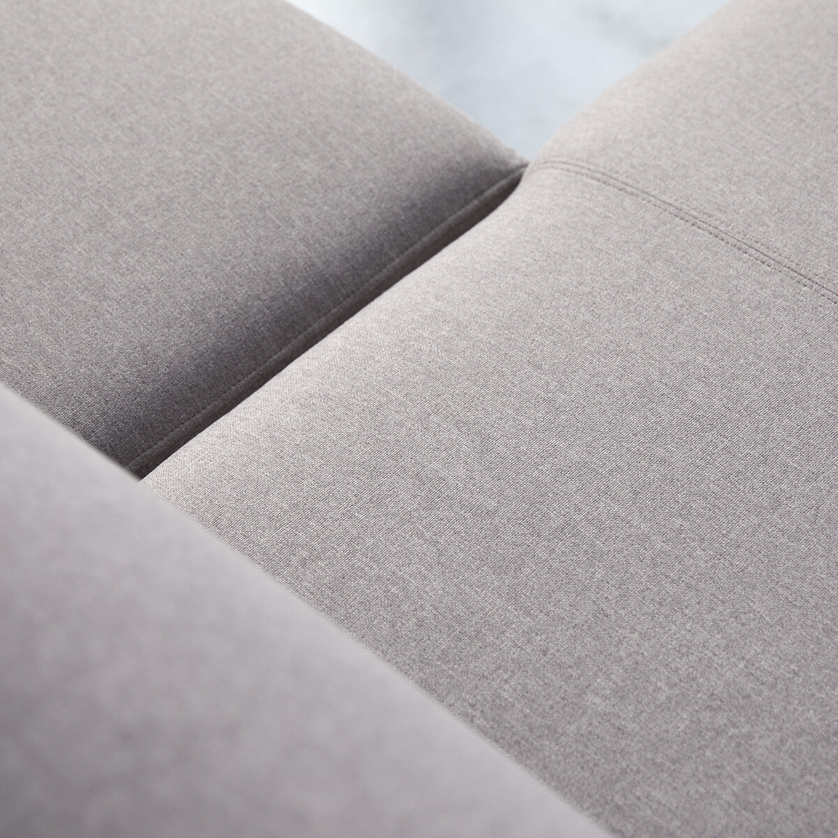 Finn - Ecksofa mit Eckelement links und grauem Stoffbezug 270 x 180 cm Finn - Ecksofa mit Eckelement links und grauem Stoffbezug 270 x 180 cm
