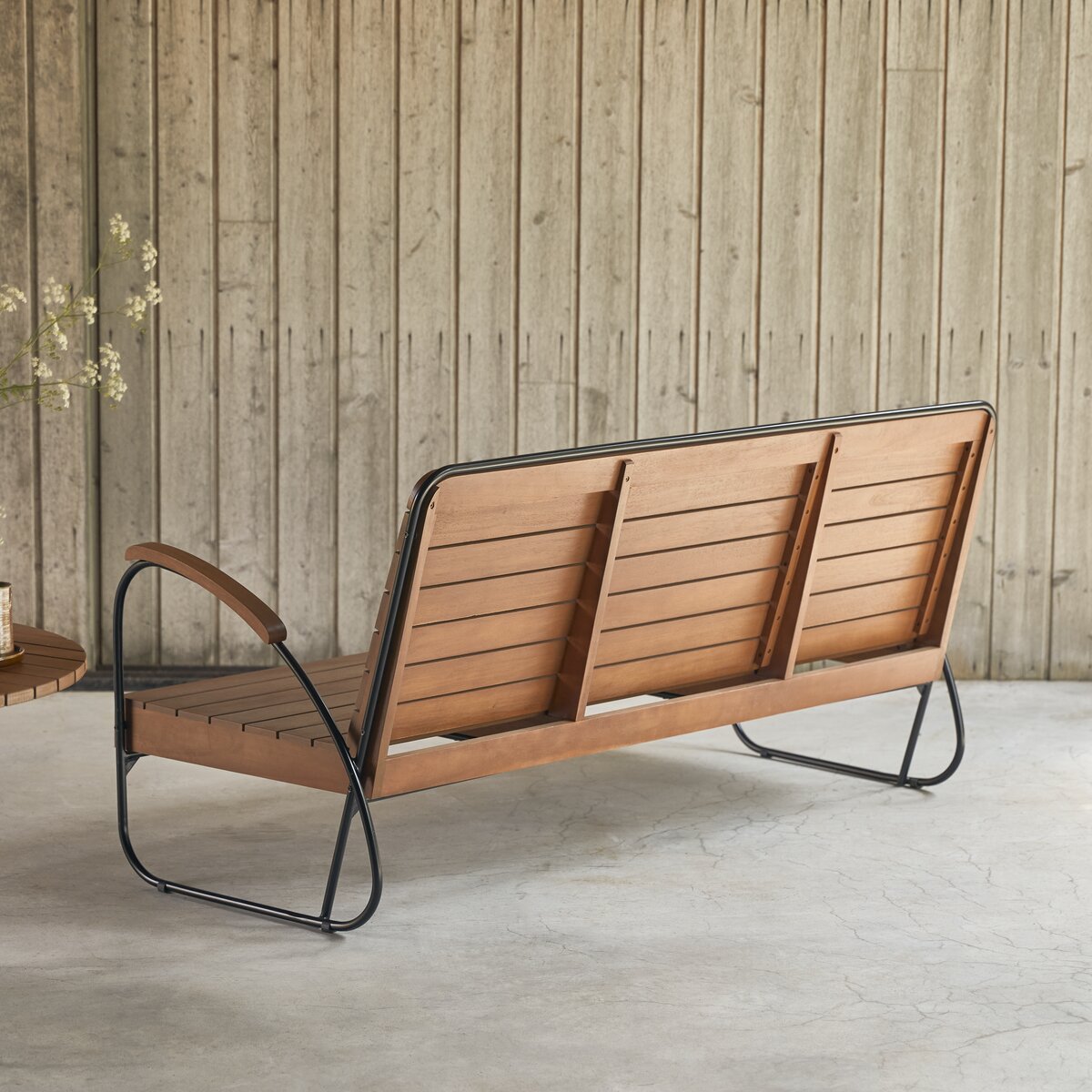 Key Wood - Banc de jardin en acacia massif 3 places Key Wood - Banc de jardin en acacia massif 3 places