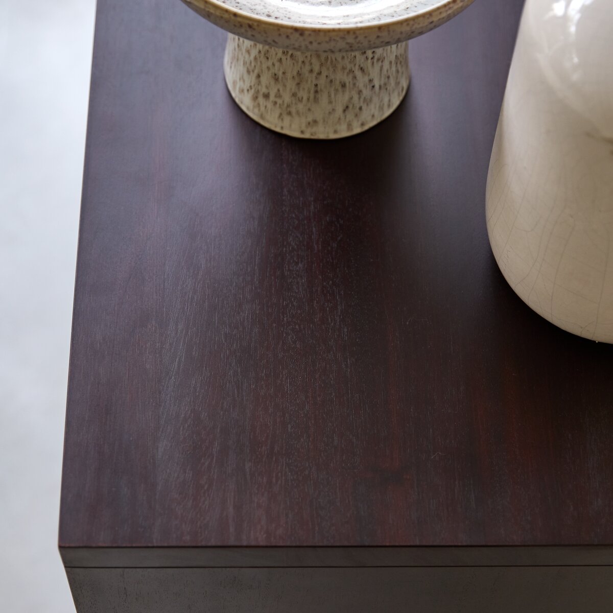 KAAMUT Schneidebrett Beidseitig - Titan & Mahagoniholz 38x26x2 Cm