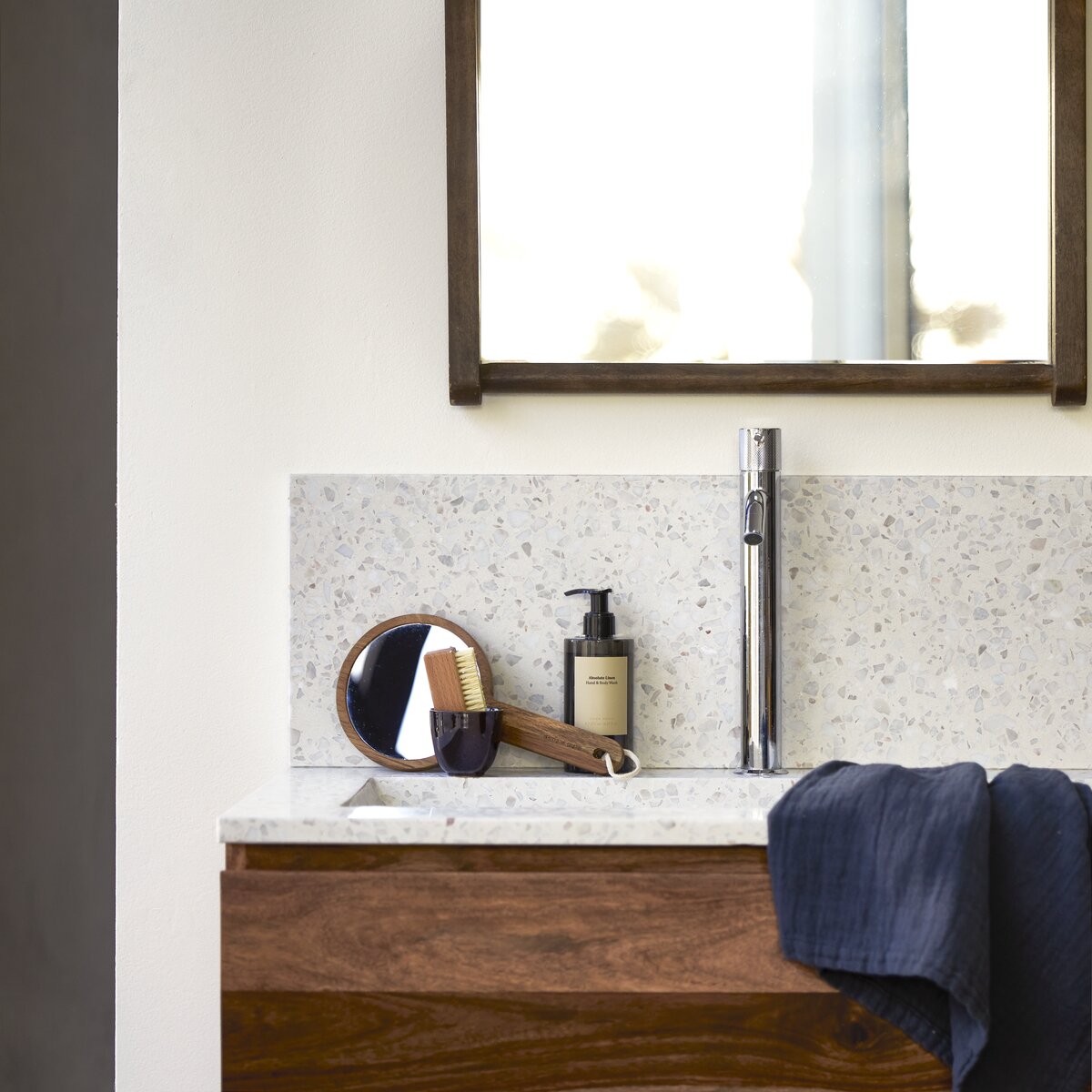 Ava - Crédence en terrazzo premium moon 120 cm Ava - Crédence en terrazzo premium moon 120 cm