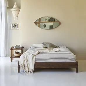 Arko - Bett aus massivem Mangoholz 160x200 cm