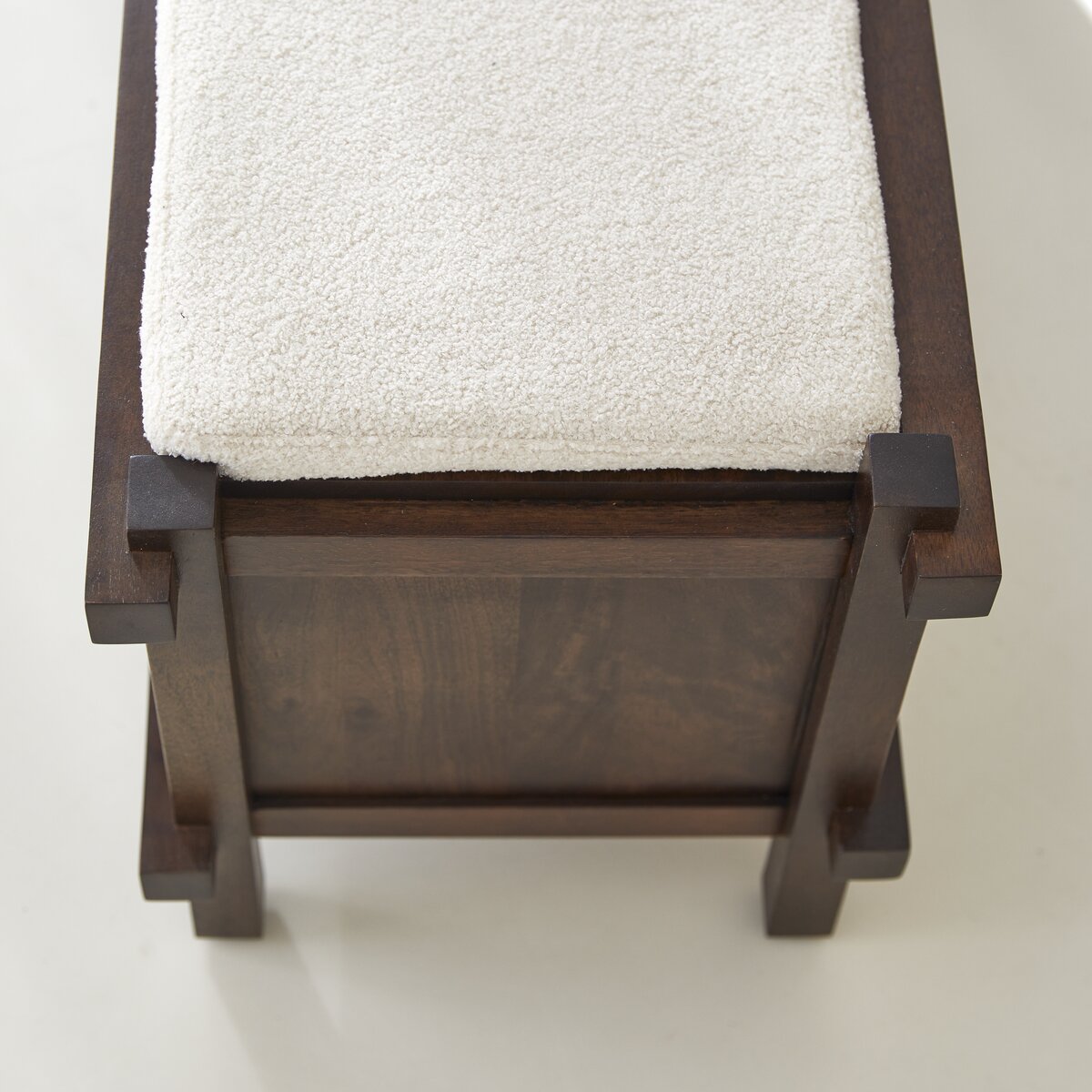 Arko - Mueble zapatero de madera maciza de mango Arko - Mueble zapatero de madera maciza de mango