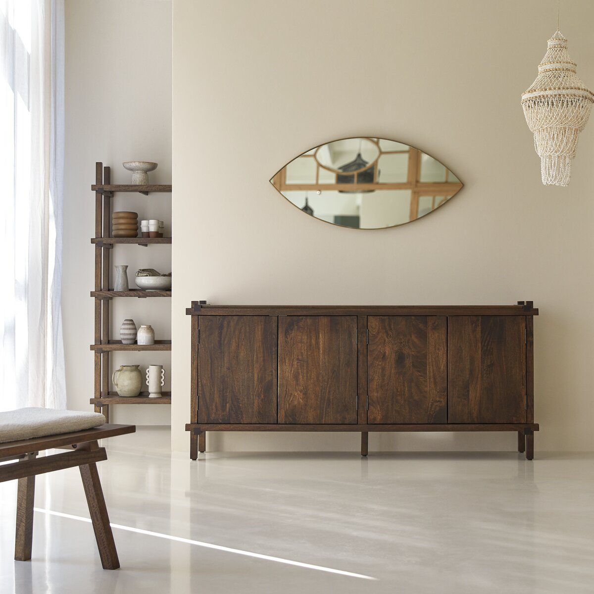 Arko - Buffet en manguier massif 190 cm Arko - Buffet en manguier massif 190 cm