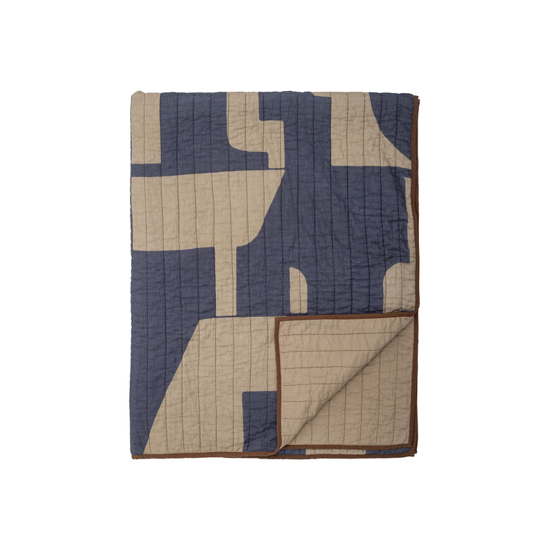 Cuscino in tessuto scamosciato 50x30 cm beige - Articoli tessili decorativi  - Tikamoon