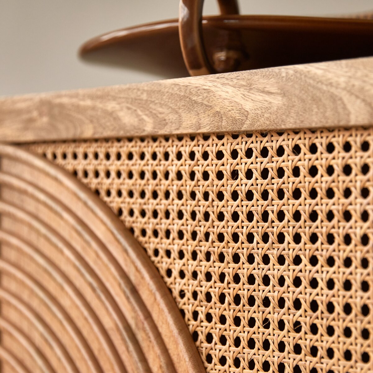 Sina - Solid mango and rattan Sideboard 115 cm Sina - Solid mango and rattan Sideboard 115 cm