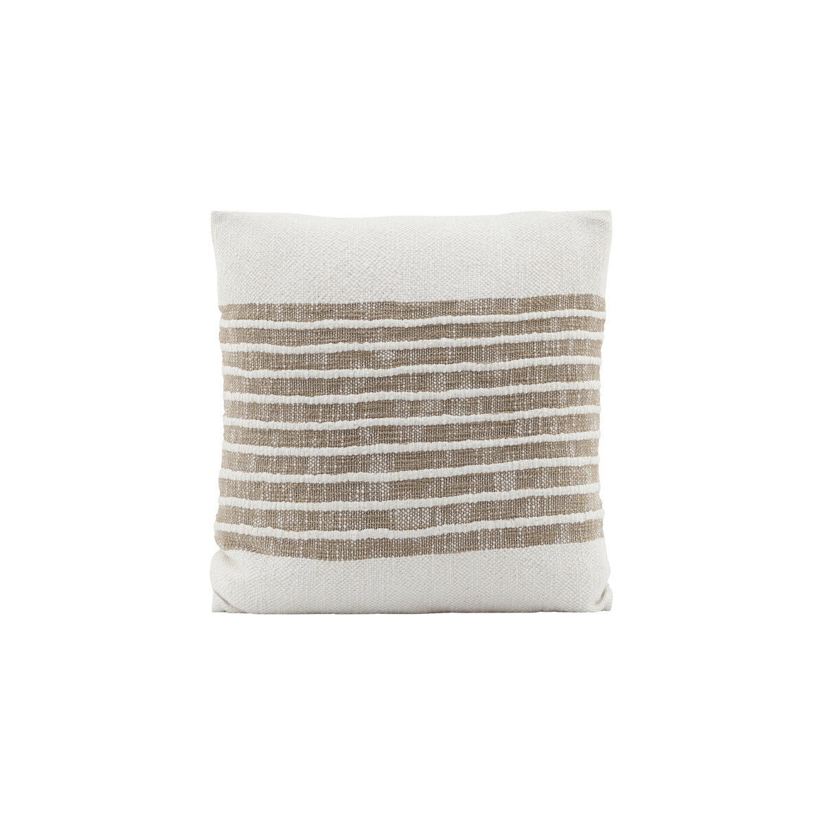 Yarn - Housse de coussin en coton 50x50 cm, light brown Yarn - Housse de coussin en coton 50x50 cm, light brown