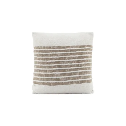Yarn - Funda de cojín de algodón 50x50 cm, light brown