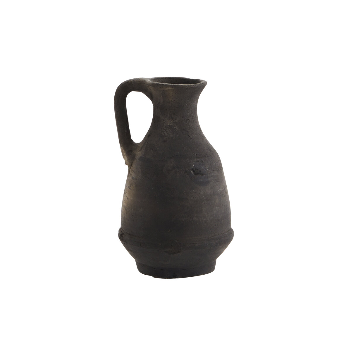 Nil - Vase décoratif en terre cuite, black Nil - Vase décoratif en terre cuite, black