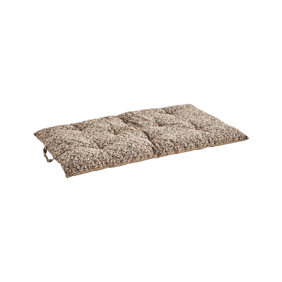 Elias - Surmatelas en coton 100x60 cm, brown Elias - Surmatelas en coton 100x60 cm, brown