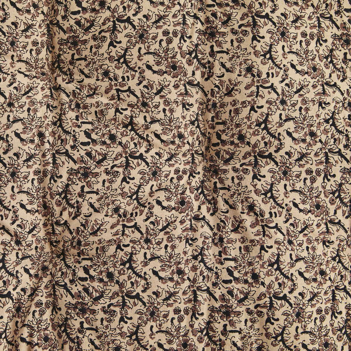 Elias - Surmatelas en coton 100x60 cm, brown Elias - Surmatelas en coton 100x60 cm, brown