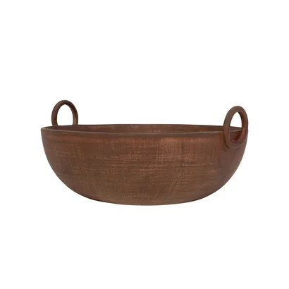 Ostuni - Decorative earthenware bowl, 30 cm