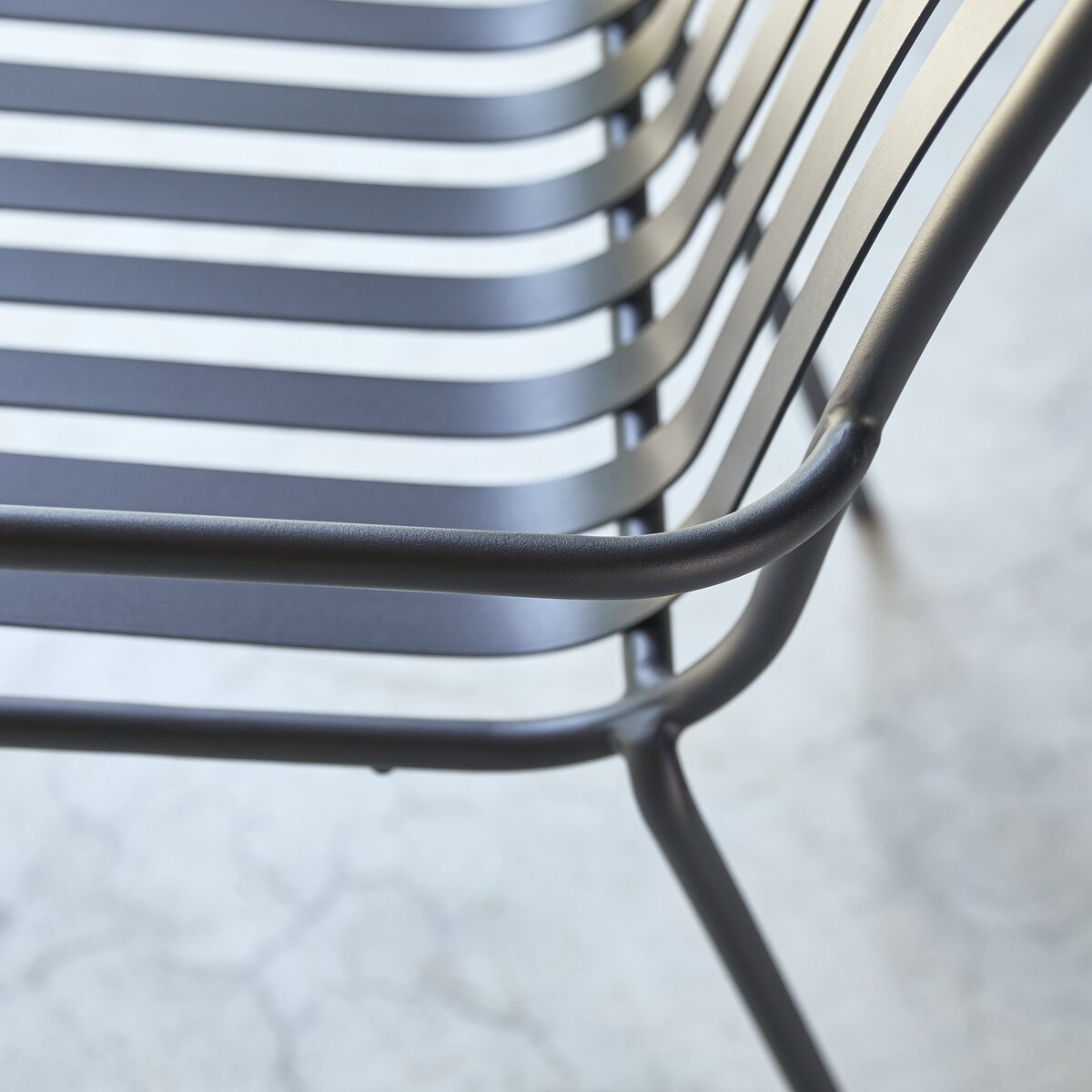Gaby - Fauteuil de jardin en métal black Gaby - Fauteuil de jardin en métal black