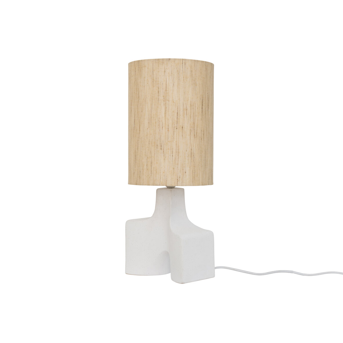 Lampe de table en grès 55 cm - Luminaire déco de salon - Tikamoon