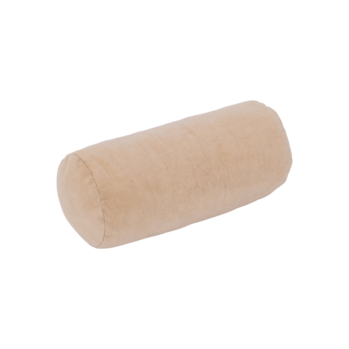 Almonde Buff - Coussin traversin en velours 45x20 cm Almonde Buff - Coussin traversin en velours 45x20 cm