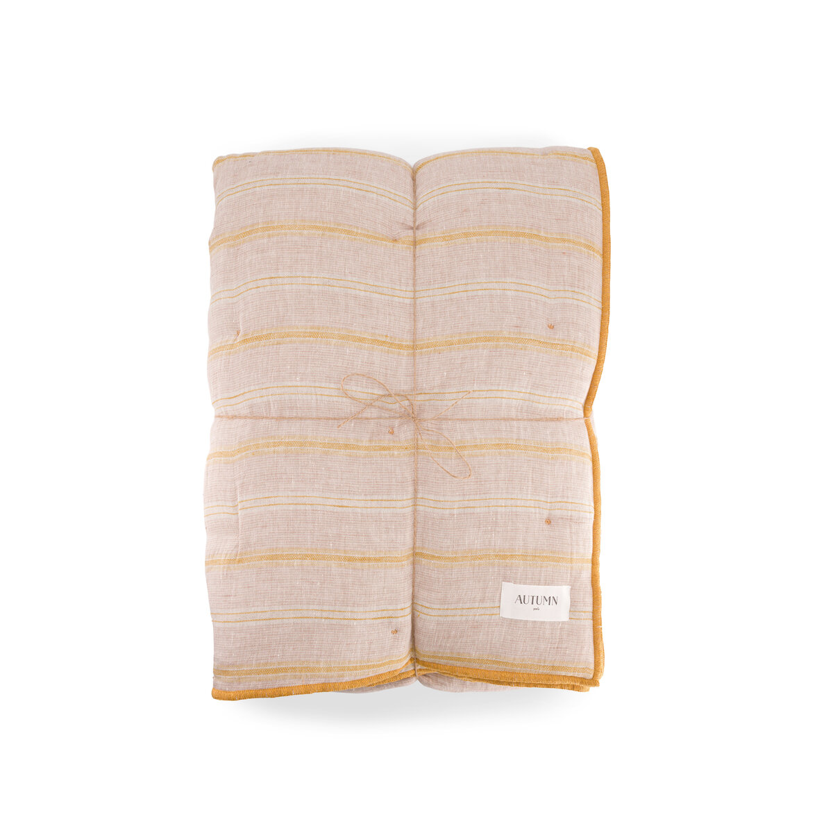 Stripes - Couverture en lin, sand Stripes - Couverture en lin, sand