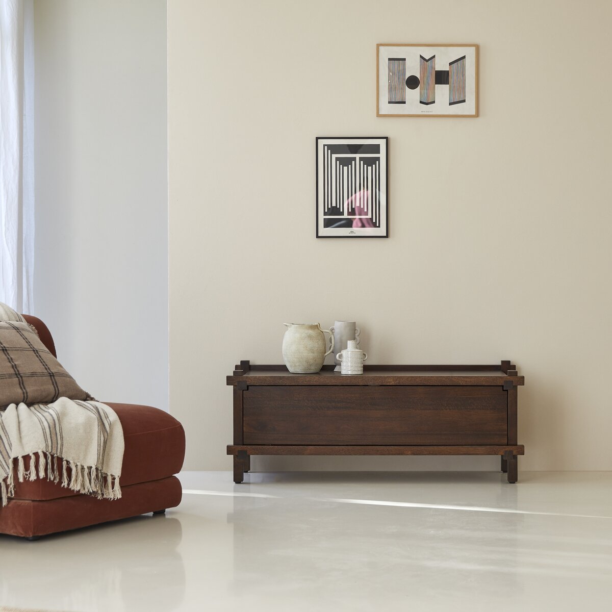 Arko - TV stand in solid mango wood 120 cm Arko - TV stand in solid mango wood 120 cm