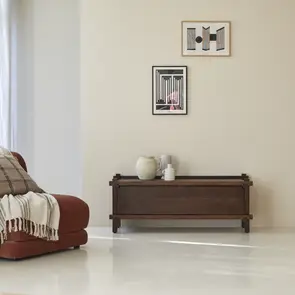 Arko - Mobile TV in legno di mango massello da 120 cm