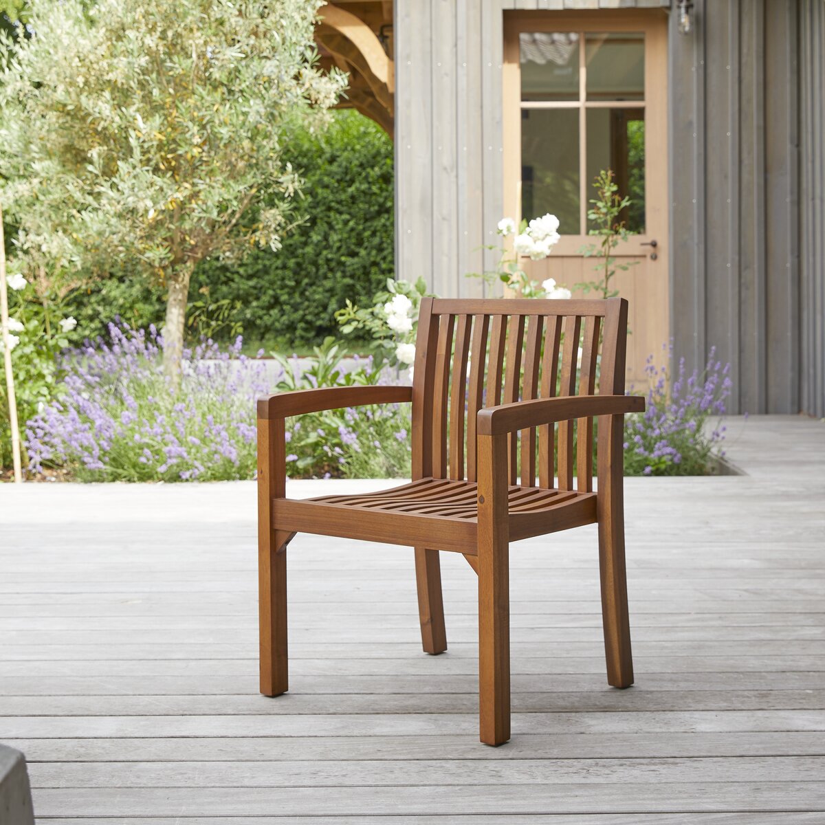 Pilar - Ensemble de 2 Fauteuils de jardin en acacia massif Pilar - Ensemble de 2 Fauteuils de jardin en acacia massif