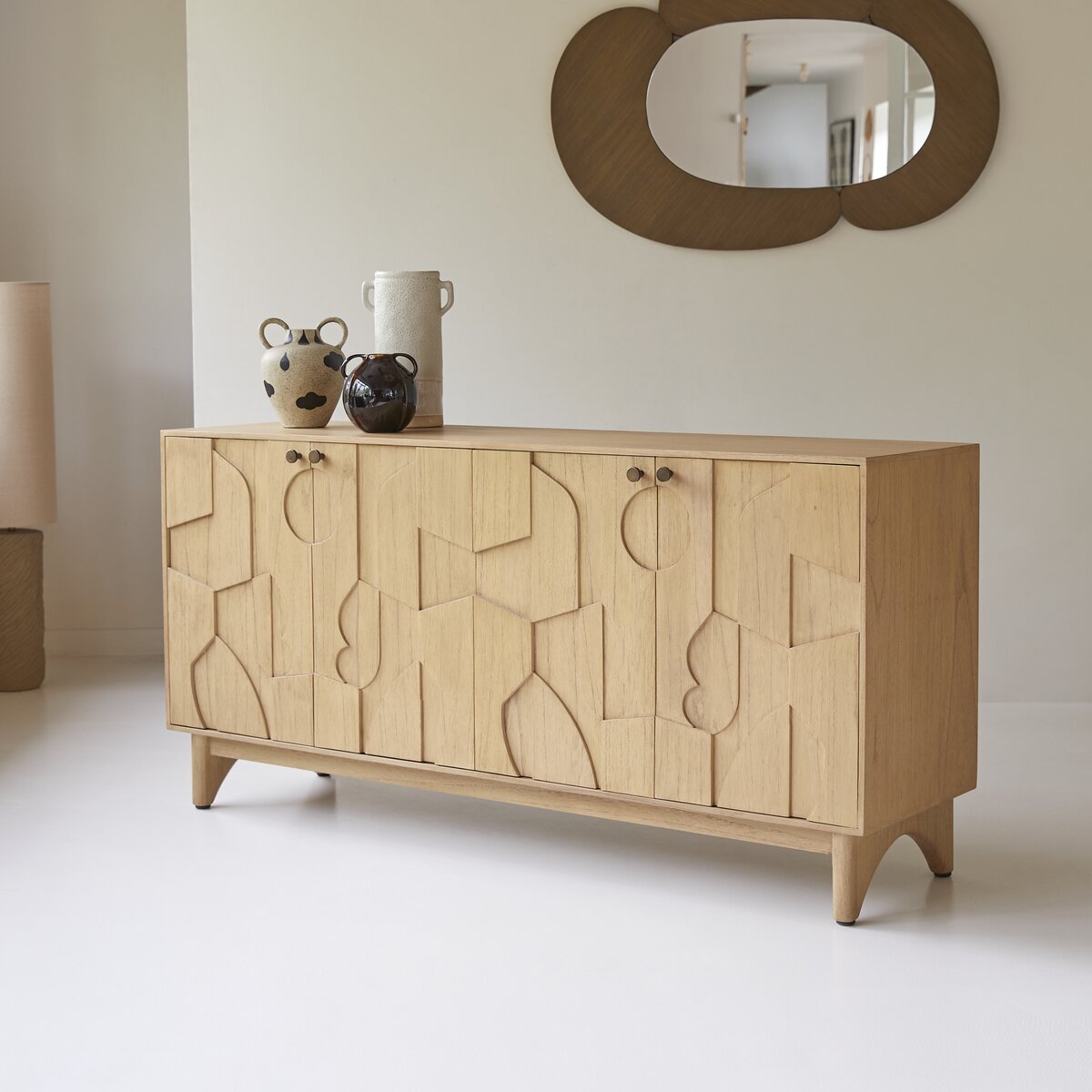 Otho - Buffet en Mindi 165 cm Otho - Buffet en Mindi 165 cm