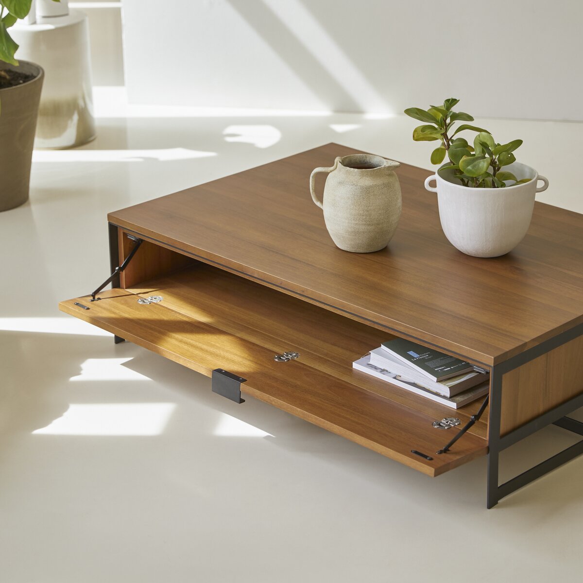 Urban - Table basse rangement en acacia massif Urban - Table basse rangement en acacia massif