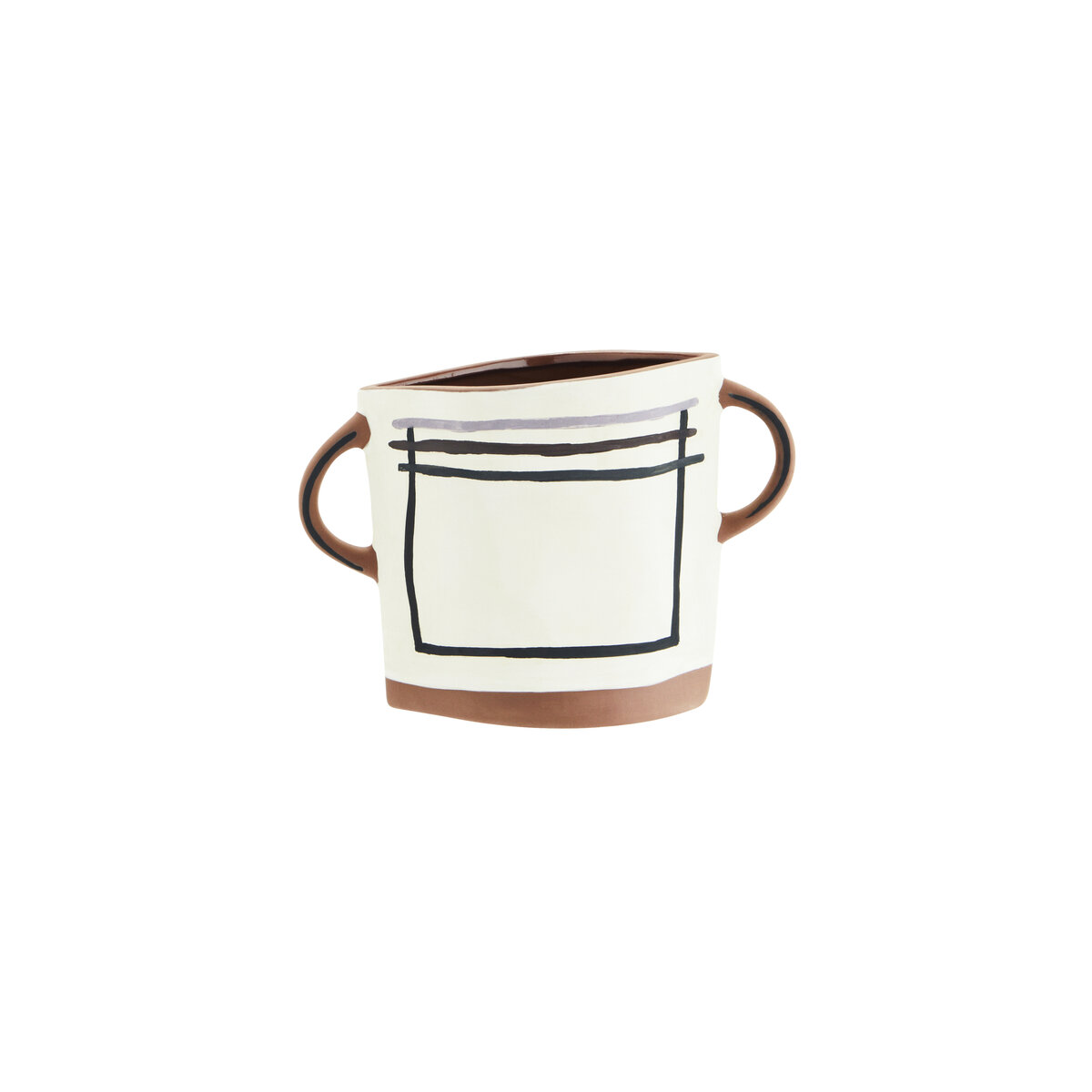 Lynea - Vase en terre cuite, 13 cm Lynea - Vase en terre cuite, 13 cm