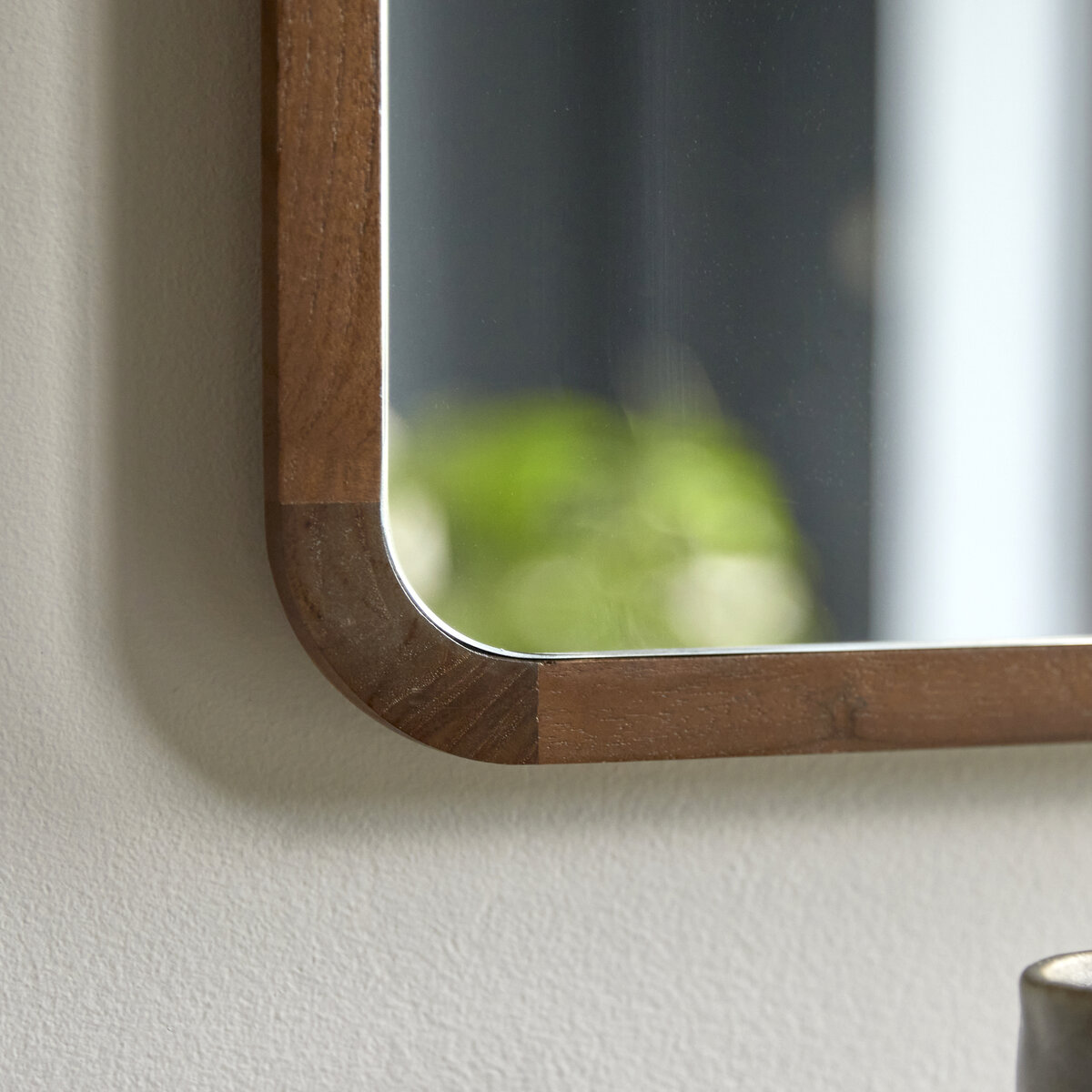 East - Square solid teak mirror 60x60 cm East - Square solid teak mirror 60x60 cm