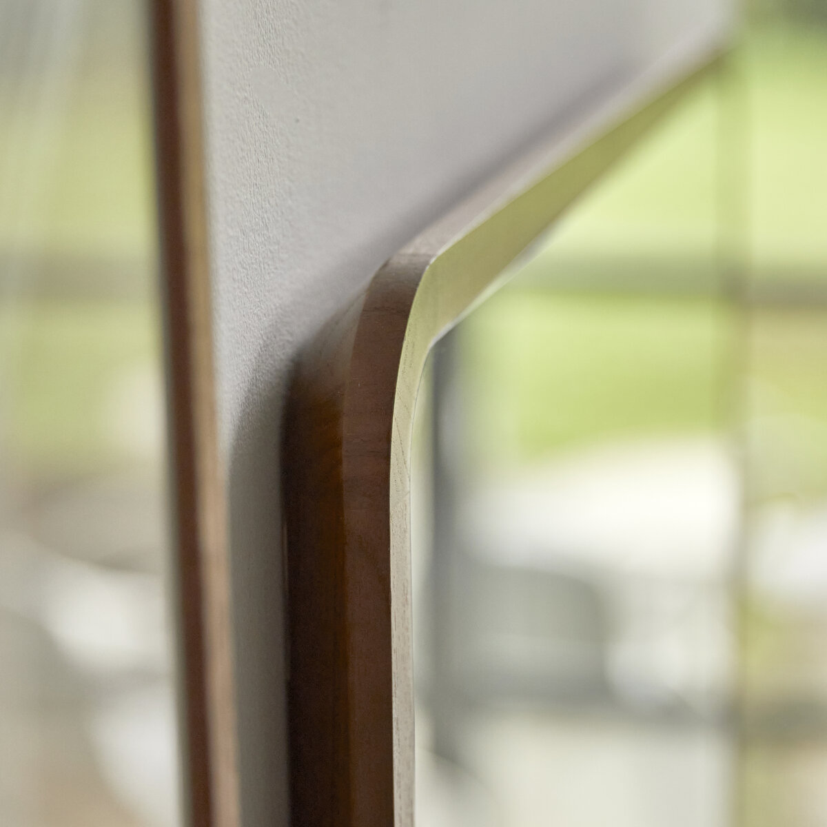 East - Square solid teak mirror 60x60 cm East - Square solid teak mirror 60x60 cm