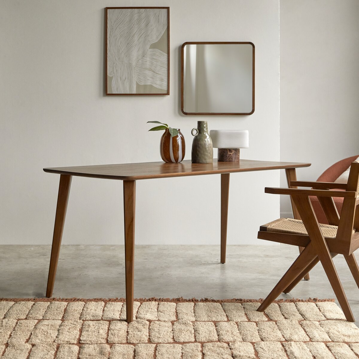 West elm on sale teak table