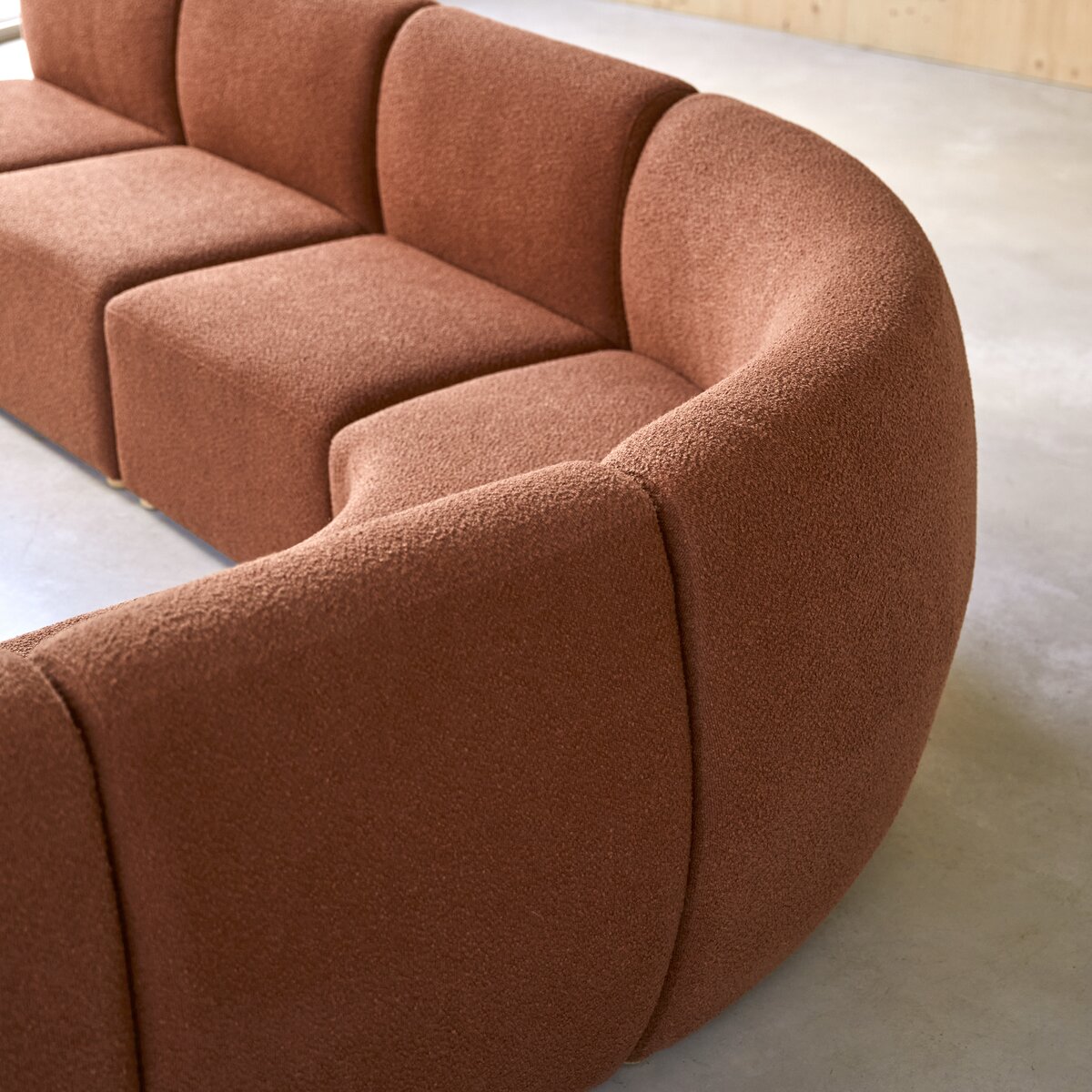 Poltrona Angolare In Polyrattan E Legno Di Eucalipto – Cuscini Sfoderabili