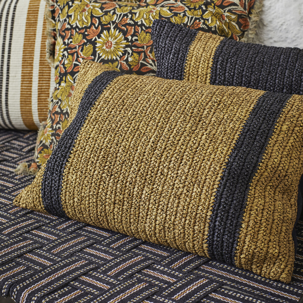 Cuscino in seta da 50 x 30 cm - Articoli tessili decorativi - Tikamoon