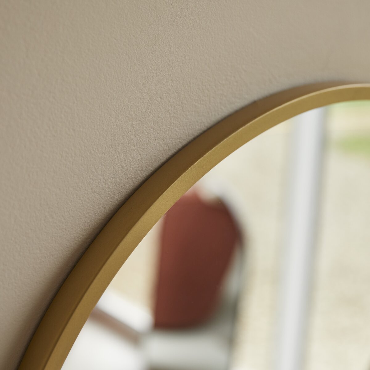 Specchio rotondo in metallo e legno da 60 cm - Decorazione per il soggiorno  - Tikamoon