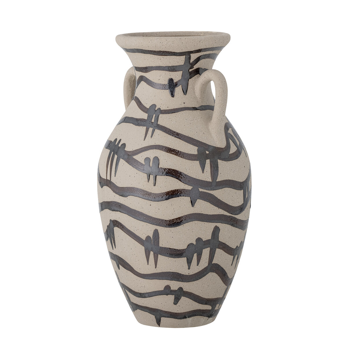 Vaso di legno di design ovale – naturale/22 cm – vaso di legno decorazione naturale – decorazione da tavolo naturale per finestre piante artificiali erba della pampa