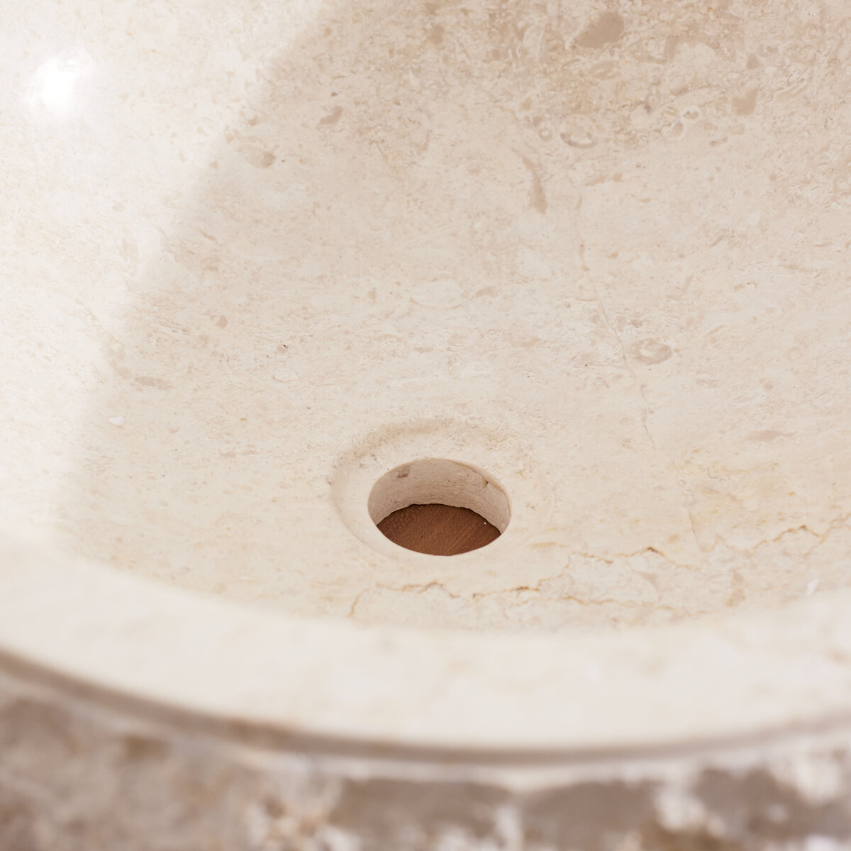 Scrula - Vasque en marbre cream Scrula - Vasque en marbre cream