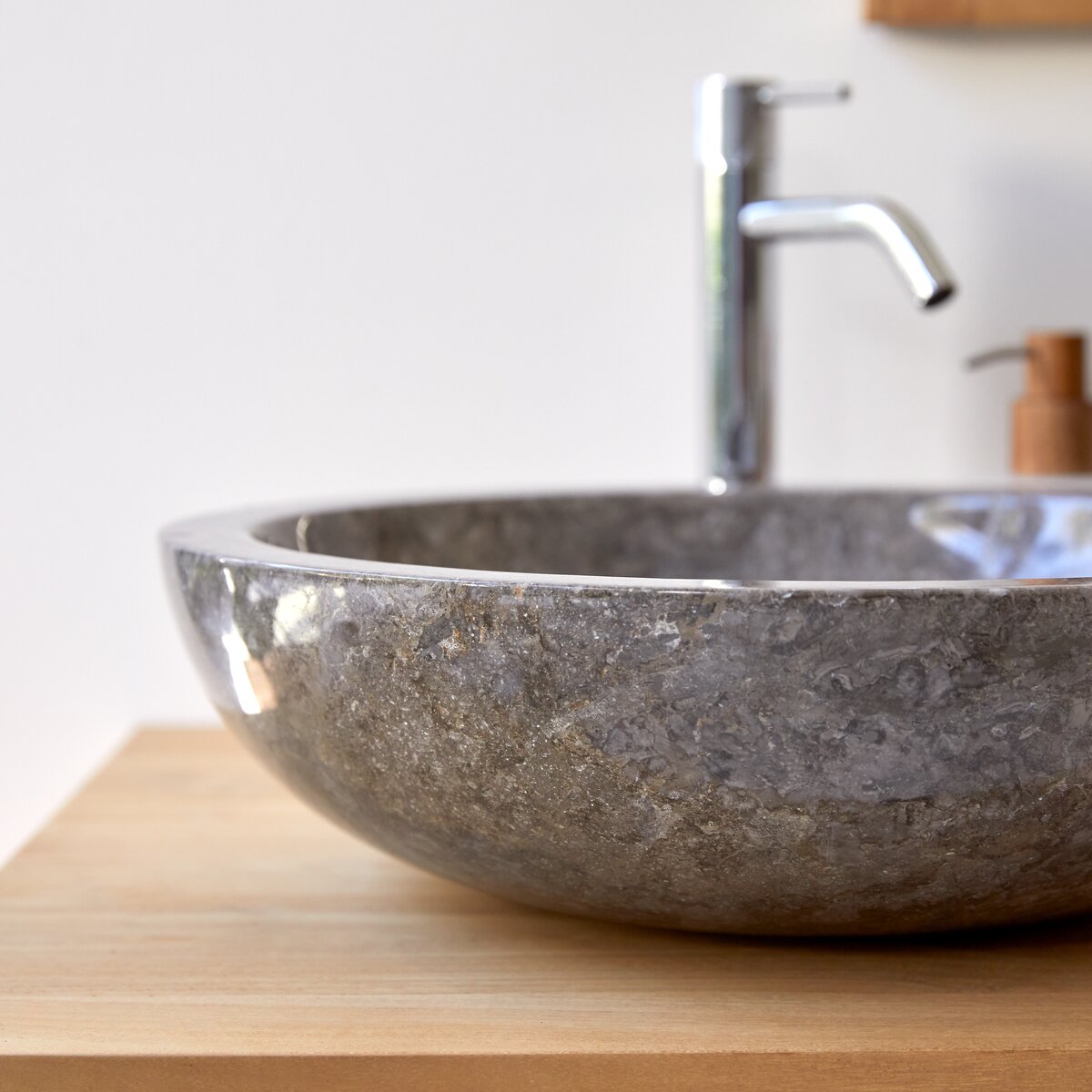 Calypso - Lavabo in marmo grey Calypso - Lavabo in marmo grey