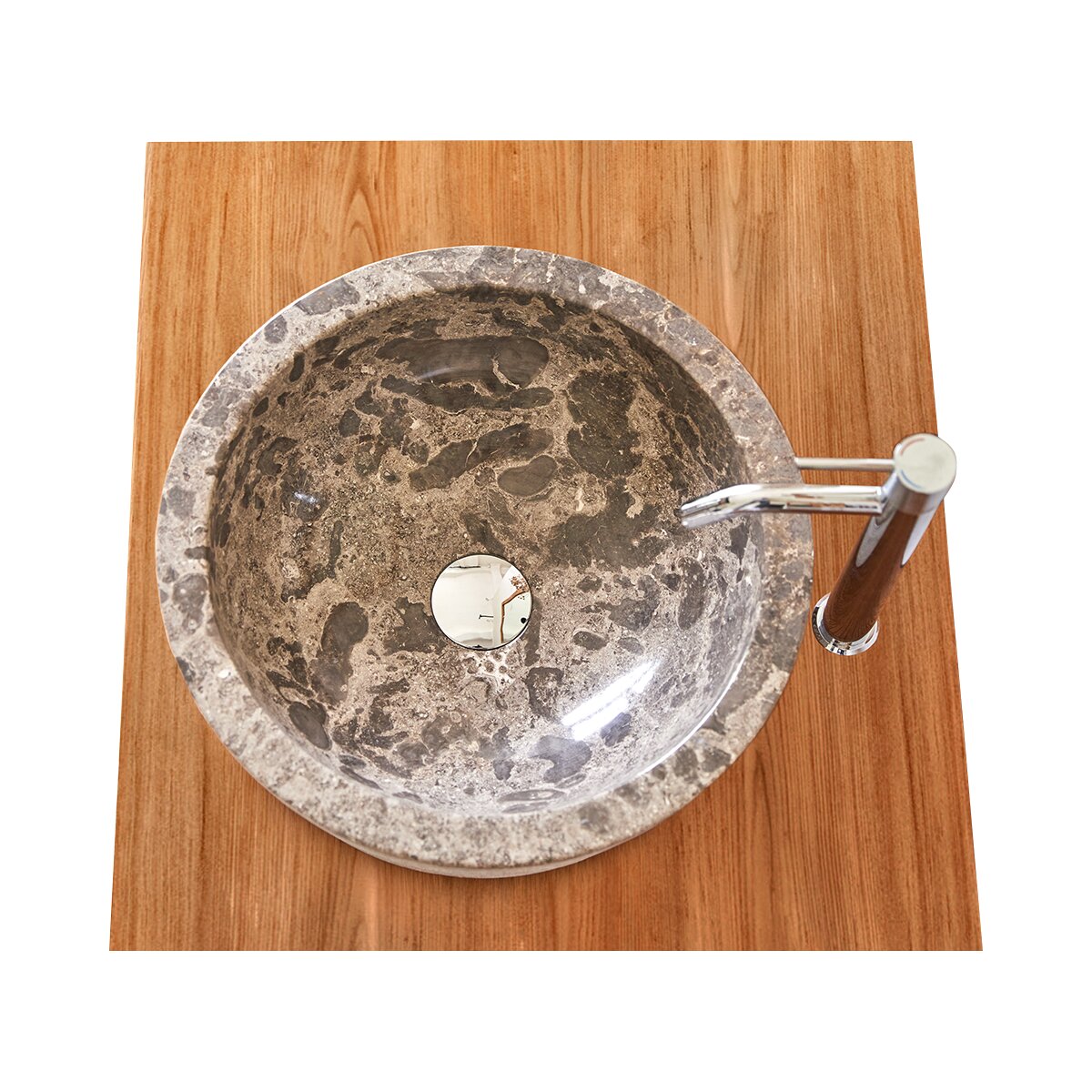 Exo Stri - Lavabo de mármol grey Exo Stri - Lavabo de mármol grey