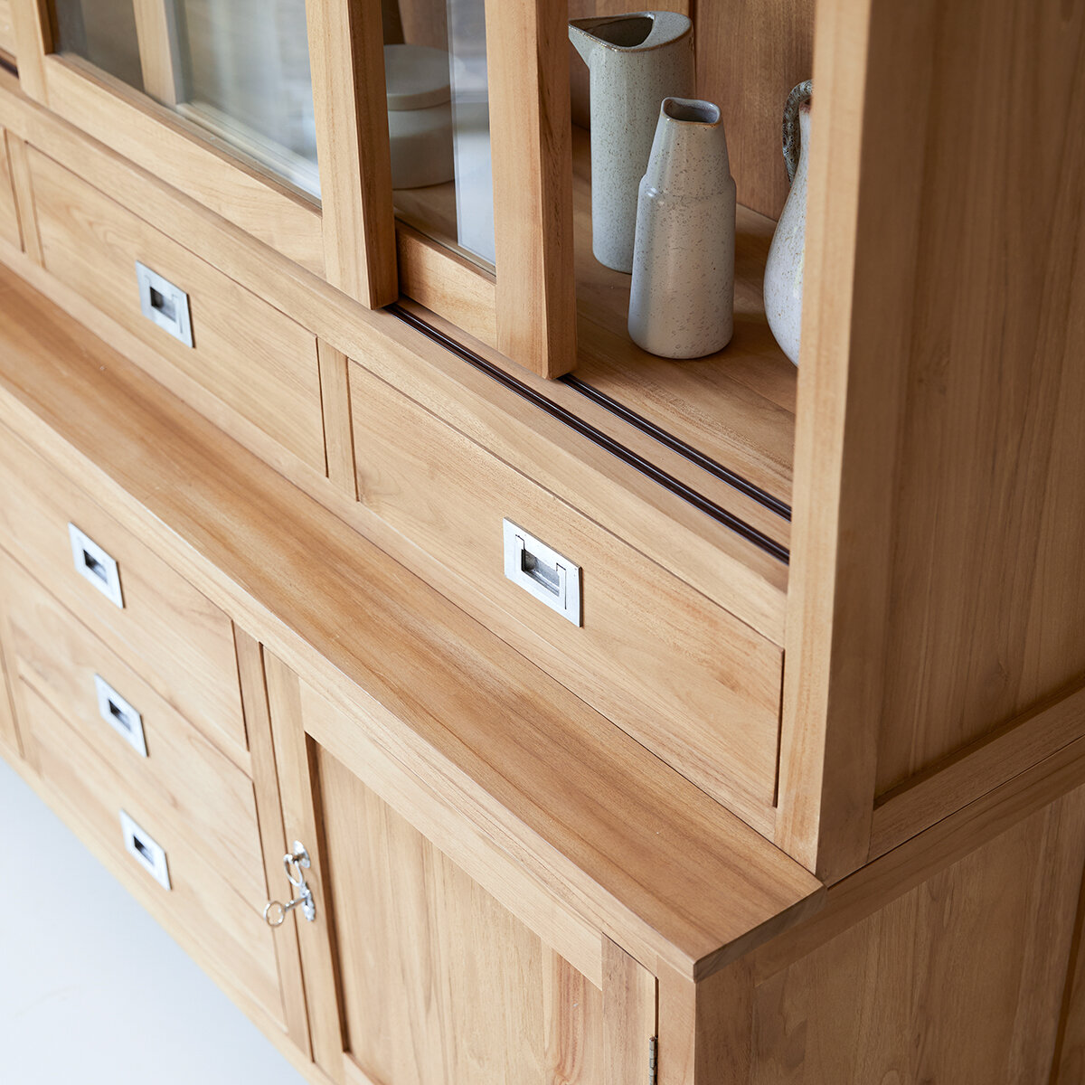 Coffee Tek - Credenza in teak massello 160 cm Coffee Tek - Credenza in teak massello 160 cm