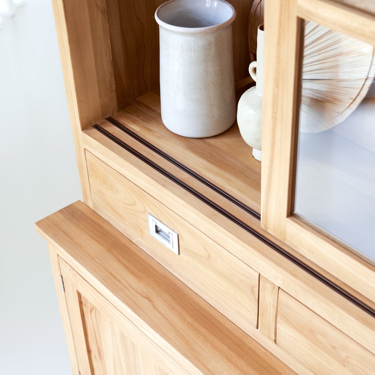 Coffee Tek - Vaisselier en teck massif 160 cm Coffee Tek - Vaisselier en teck massif 160 cm