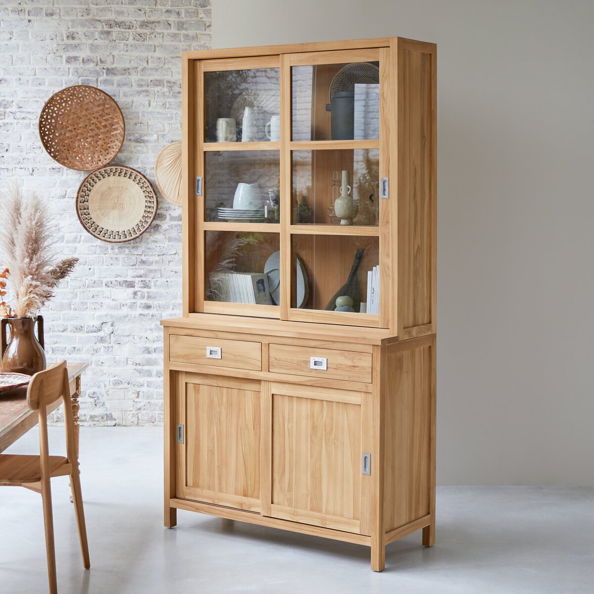 Coffee Tek - Credenza in teak massello 120 cm Coffee Tek - Credenza in teak massello 120 cm