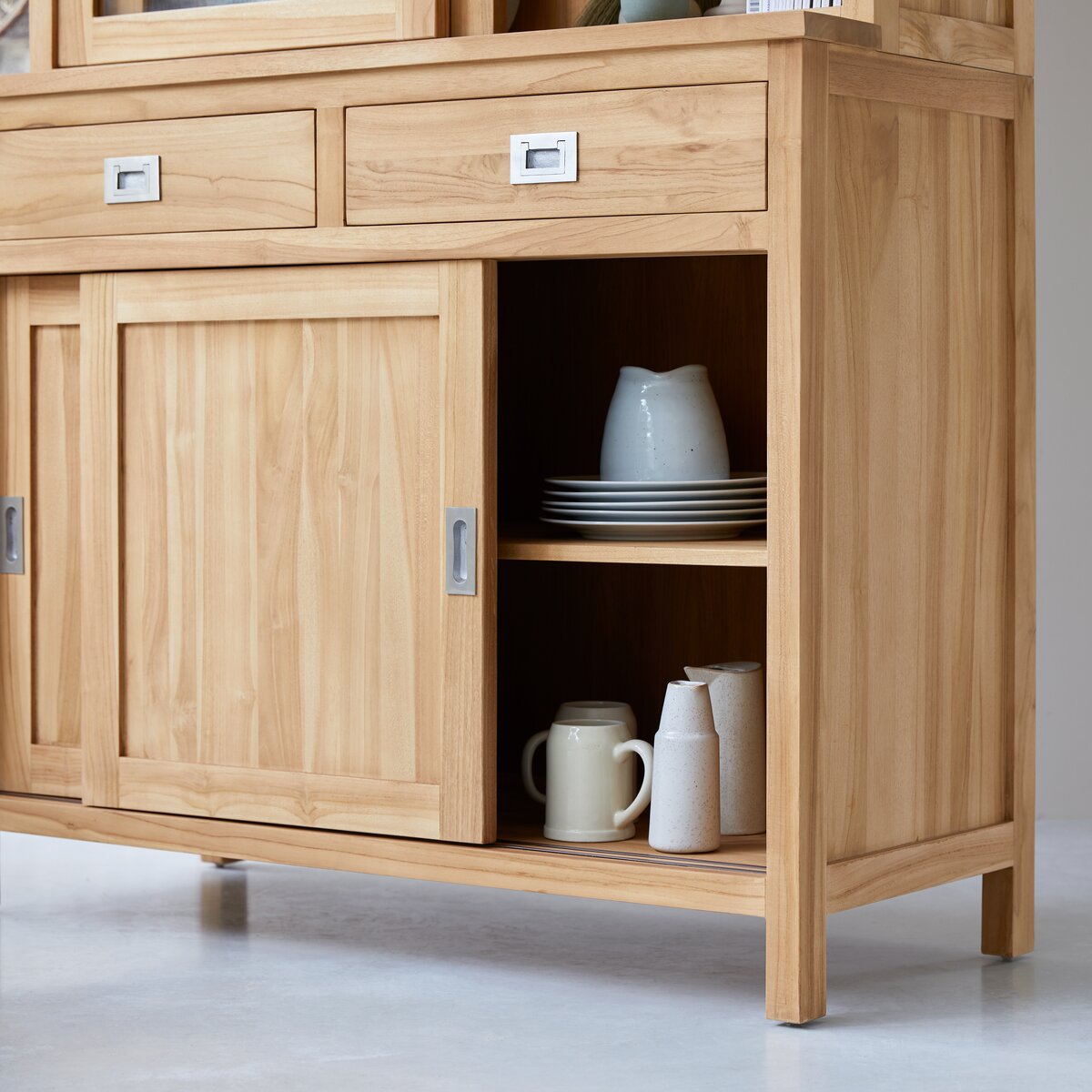 Coffee Tek - Credenza in teak massello 120 cm Coffee Tek - Credenza in teak massello 120 cm