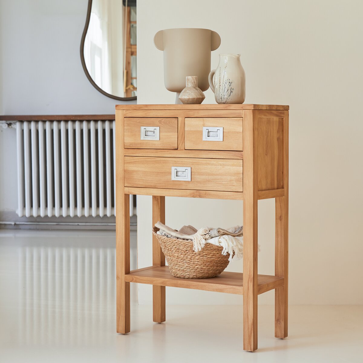 Coffee Tek - Console en teck massif Coffee Tek - Console en teck massif